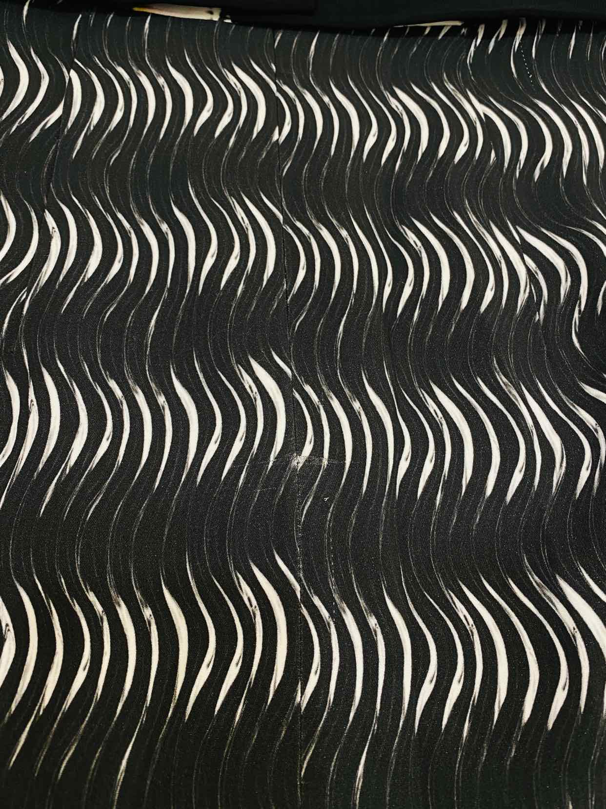 PETER PILOTTO Black & White Size US 8 Knee Length Dress