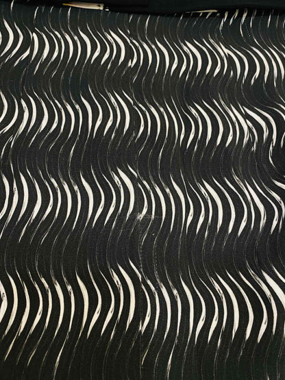 PETER PILOTTO Black & White Size US 8 Knee Length Dress