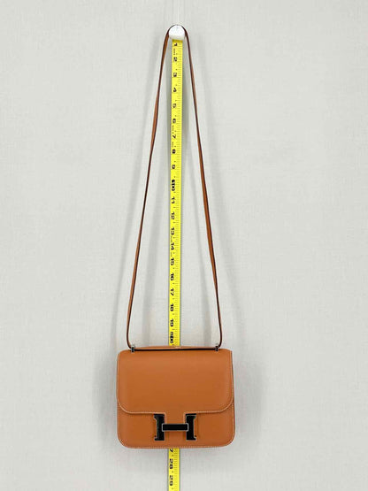 HERMES Constance Natural Shoulder Bag