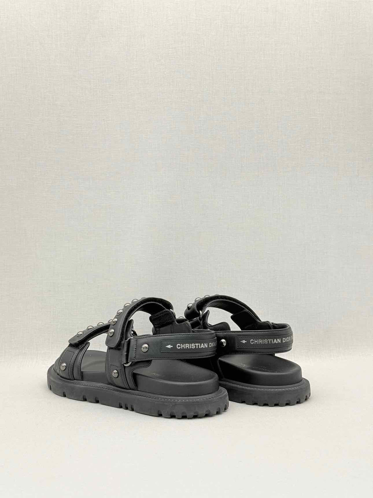 DIOR DiorAct Black Size EU 38 Sandals