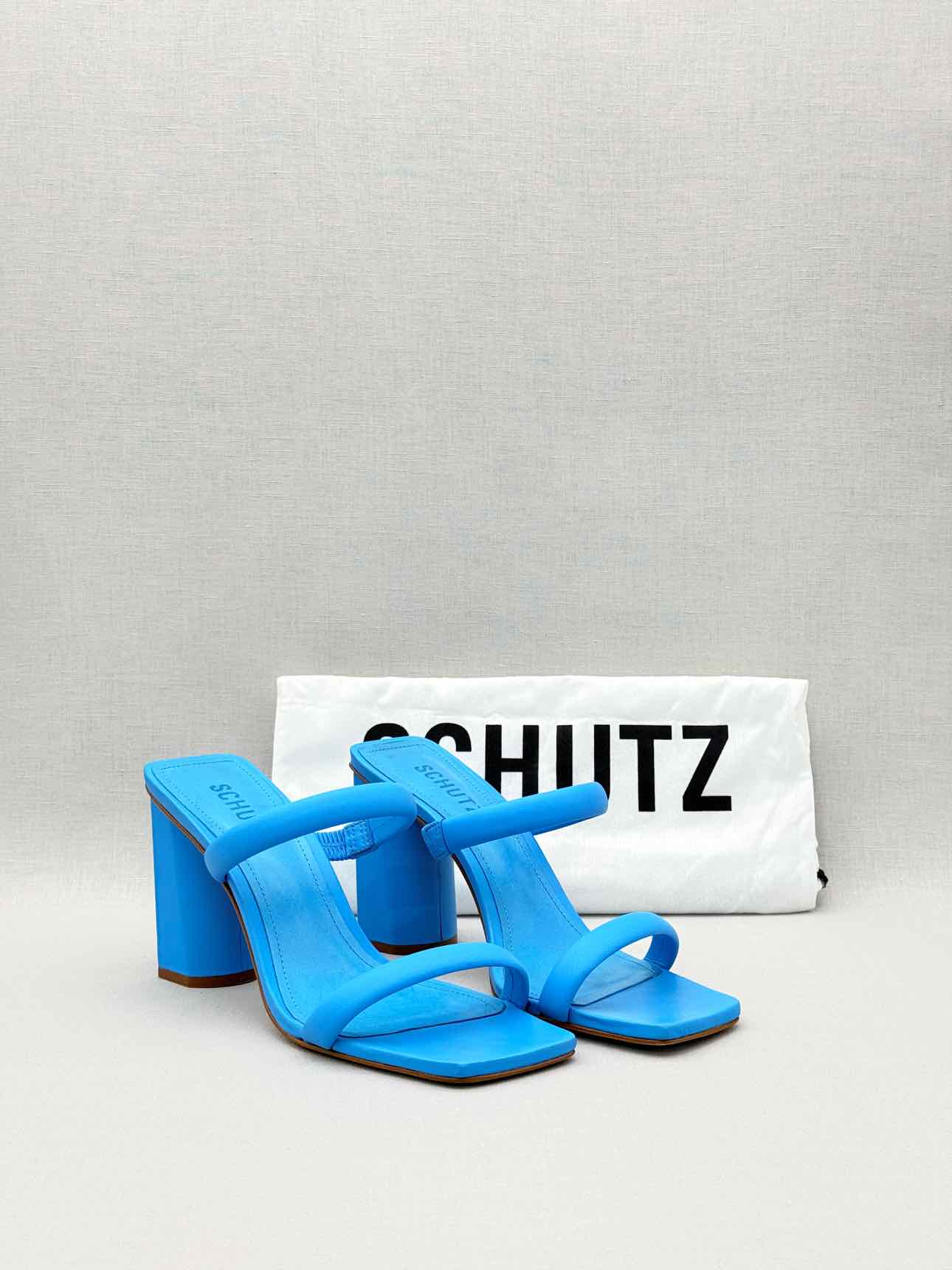 SCHUTZ Ully Blue Size EU 39 Heeled Sandals