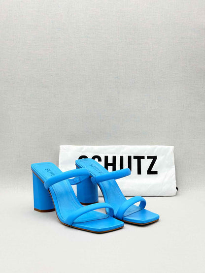 SCHUTZ Ully Blue Size EU 39 Heeled Sandals