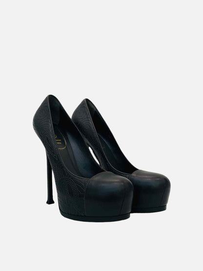 YVES SAINT LAURENT Tribute Black Pumps 40