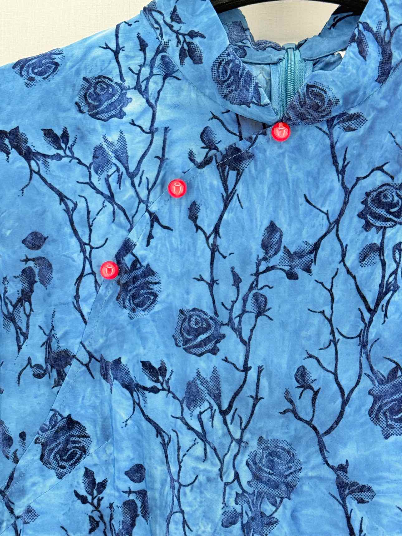 JM Blue Print Size XLarge Midi Dress