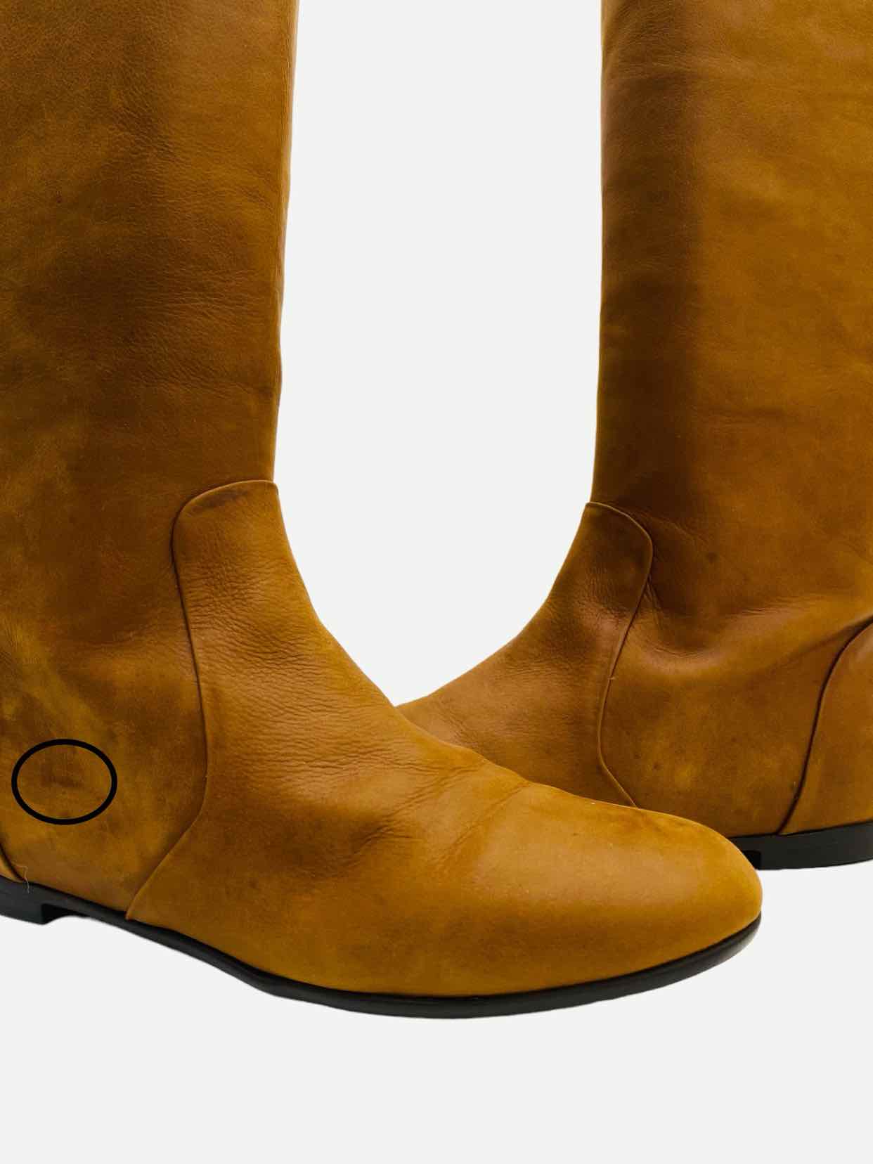 GIUSEPPE ZANOTTI Brown Size EU 36.5 Knee High Boots