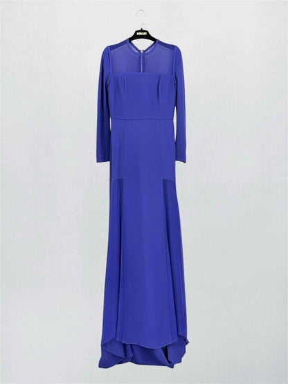 ELIE SAAB Evening Royal Blue Size US 8 Long Dress