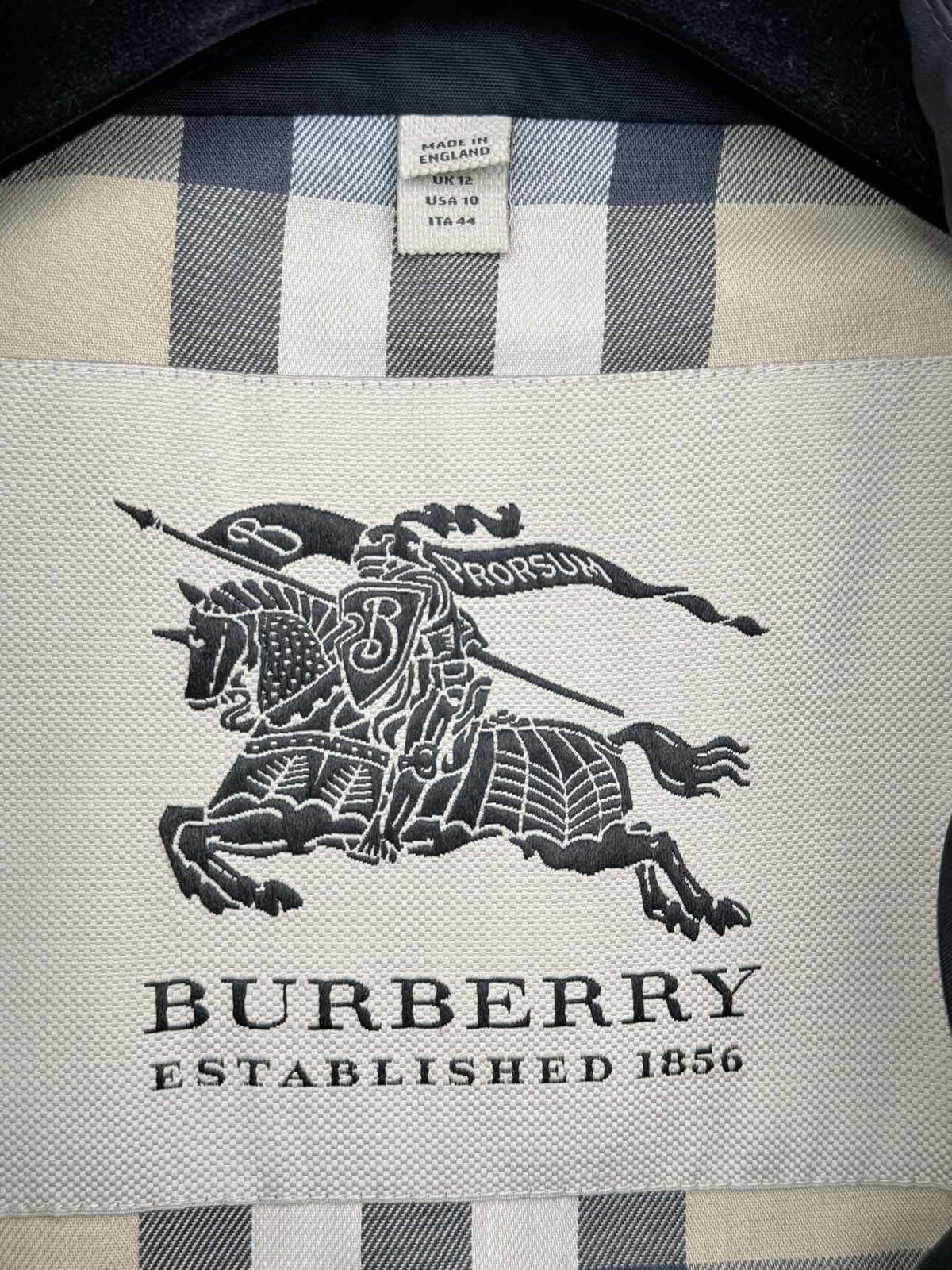 BURBERRY Chelsea Heritage Trench Black Size US 10 Coat