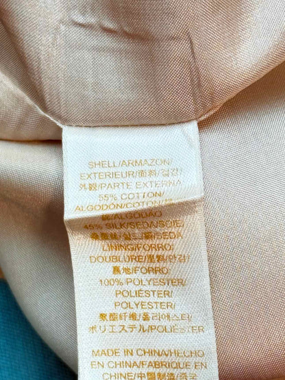 KATE SPADE Blue & Beige Size US 12 Knee Length Skirt