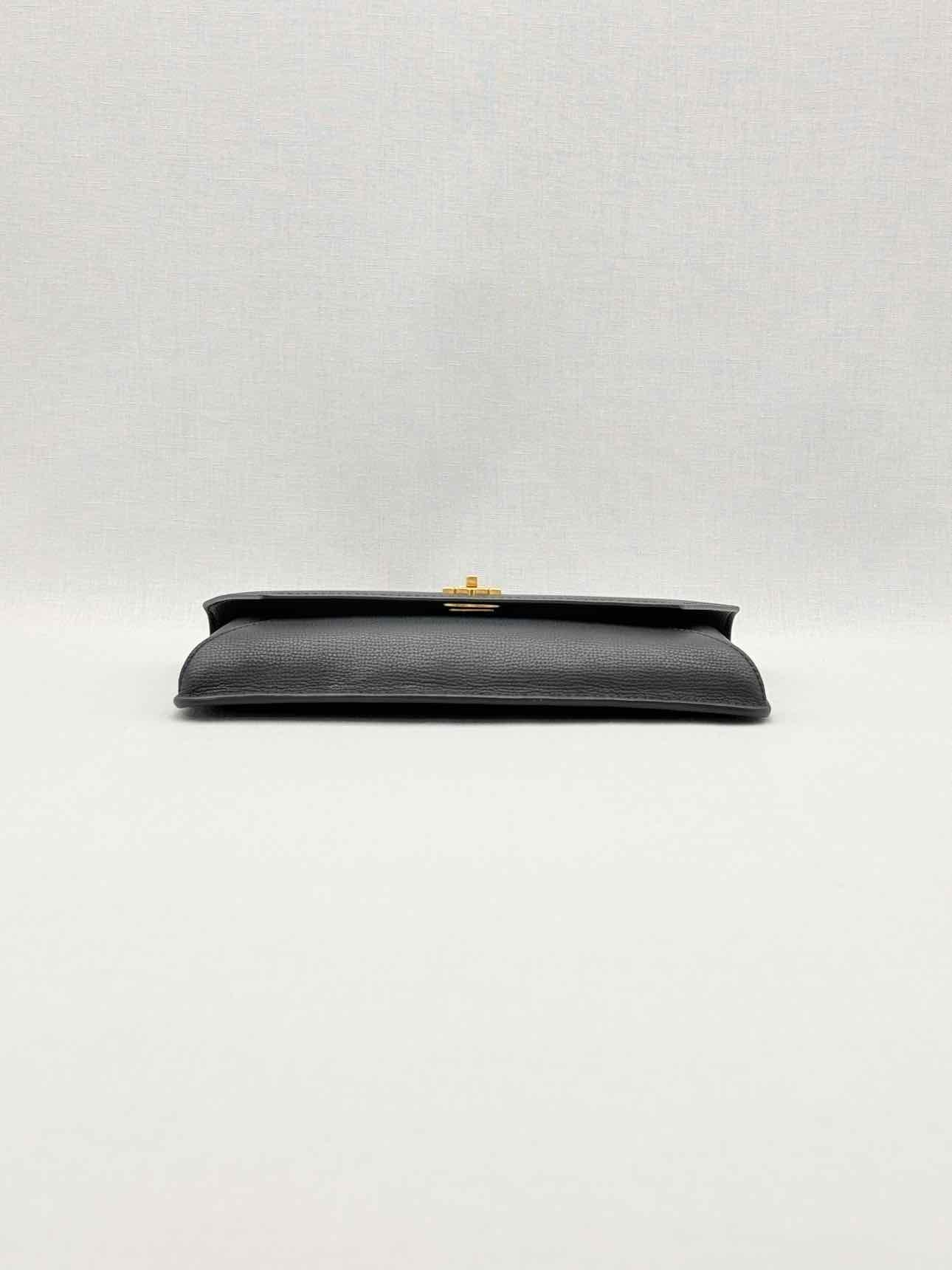 TORY BURCH Kira Black Clutch