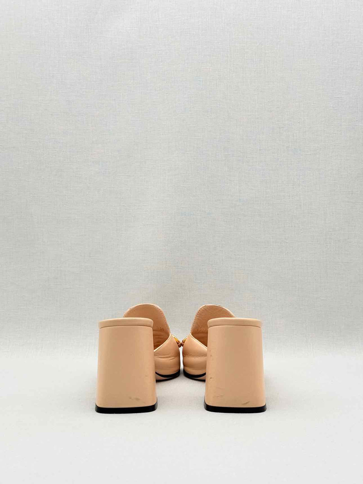 GUCCI Horsebit Pale Pink Size EU 38 Mules