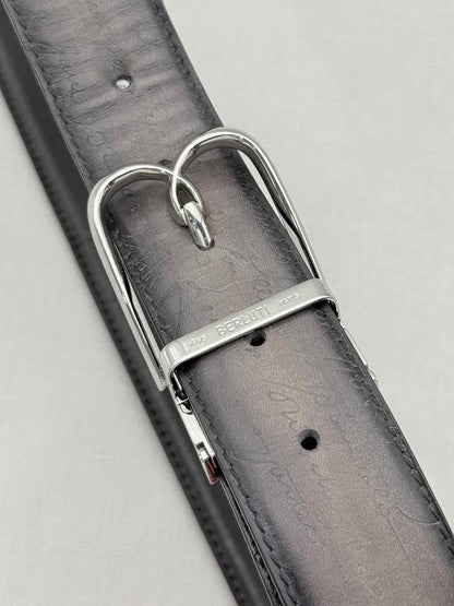BERLUTI Grey Belt