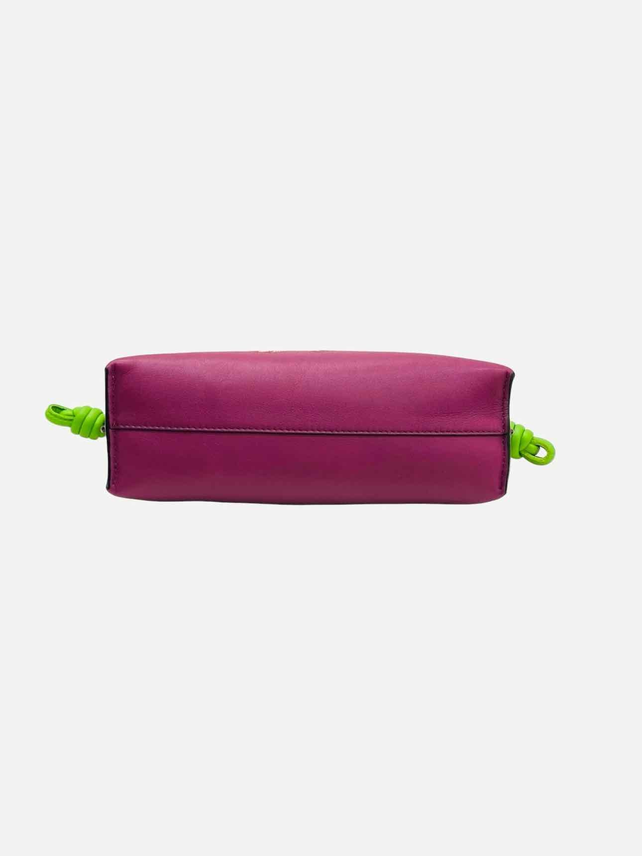 LOEWE X Spirited Away Clutch Purple & Green Frog Clutch