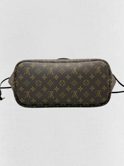 LOUIS VUITTON Brown & Black Monogram Tote Bag