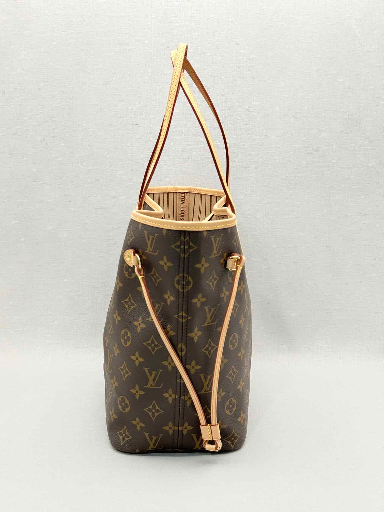 LOUIS VUITTON Neverfull Brown Monogram Tote Bag