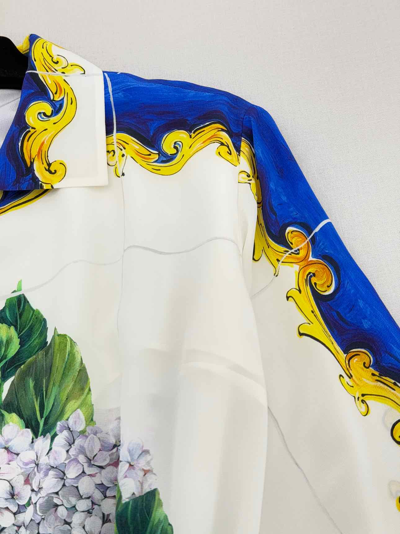 DOLCE & GABBANA Blue Multicolor Size US 2 Outfit Set