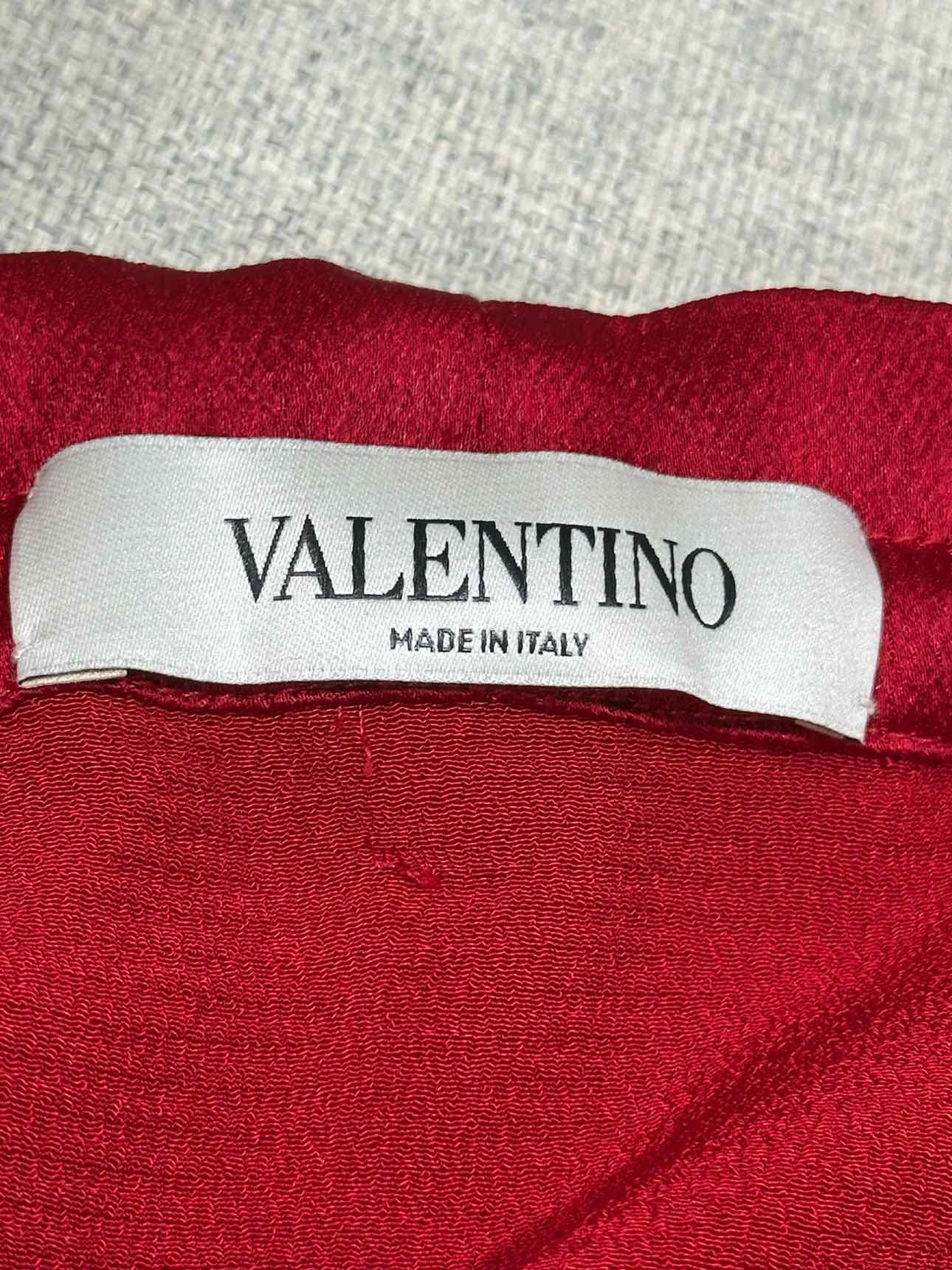 VALENTINO Cargo Red Size US 2 Mini Skirt