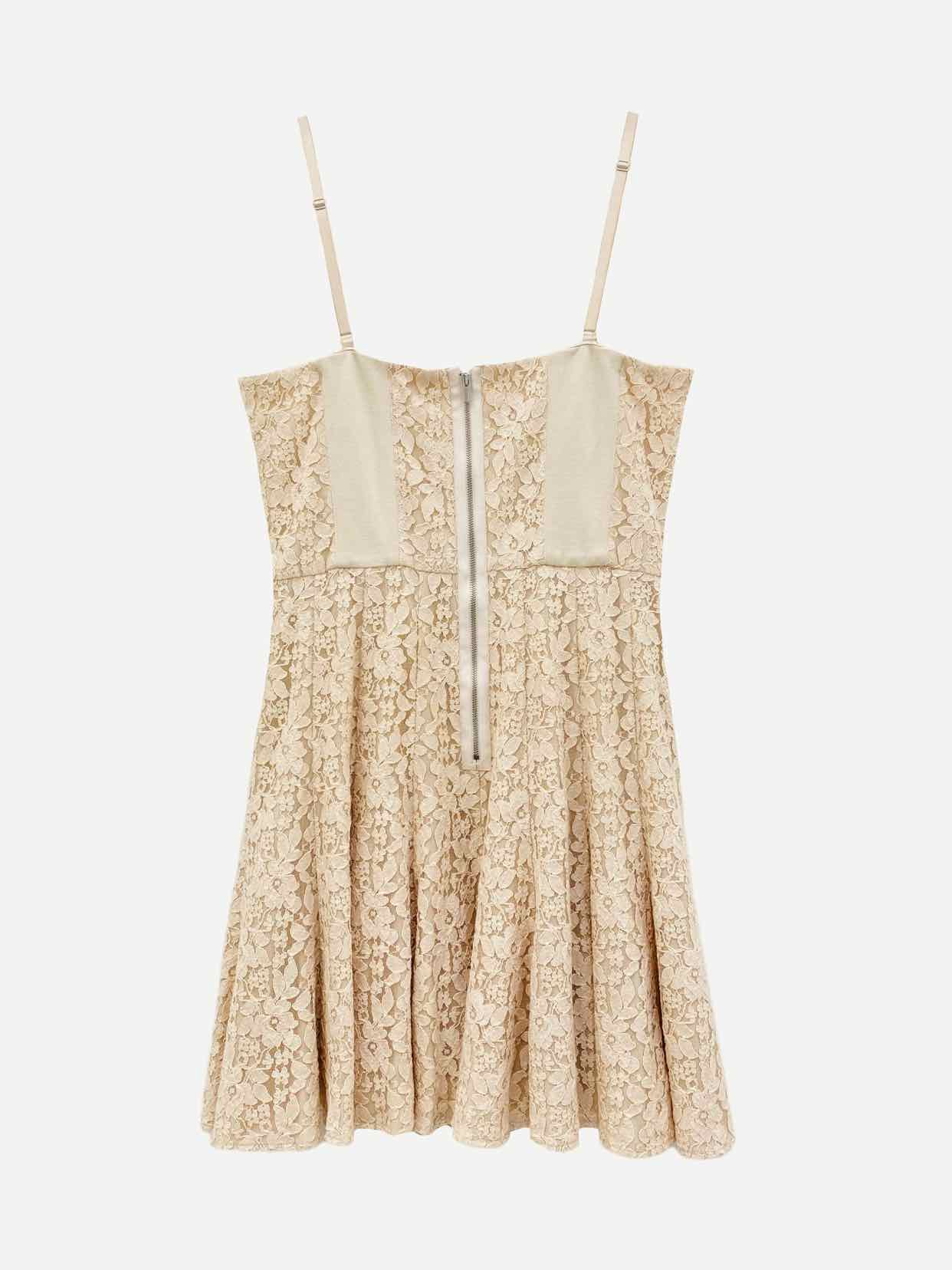 BCBG MAXAZRIA Mini Beige Mini Dress