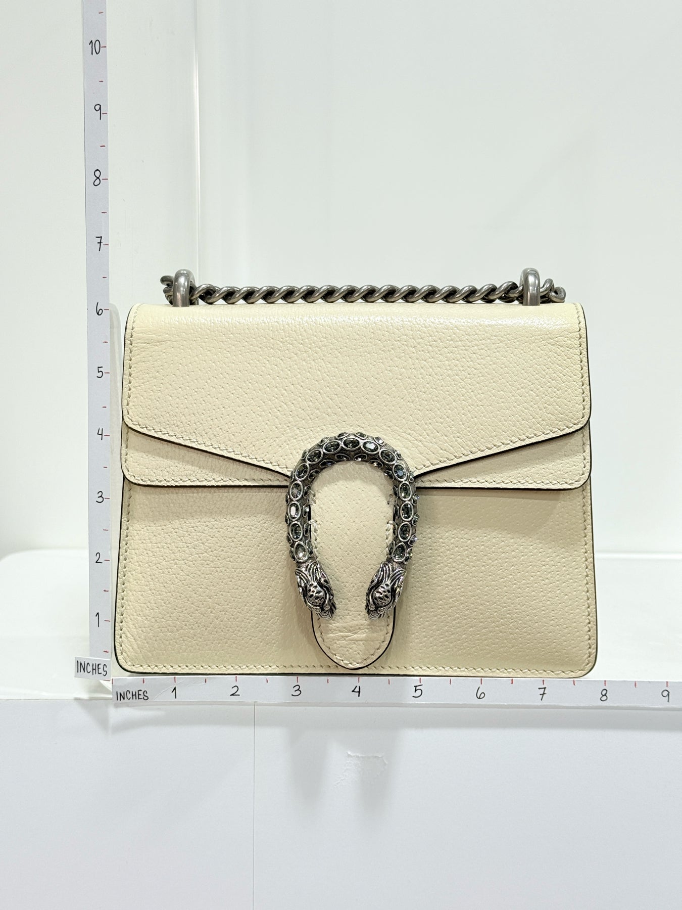 GUCCI Dionysus White Shoulder Bag
