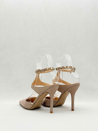 VALENTINO GARAVANI Rockstud Beige Size EU 39 Pumps