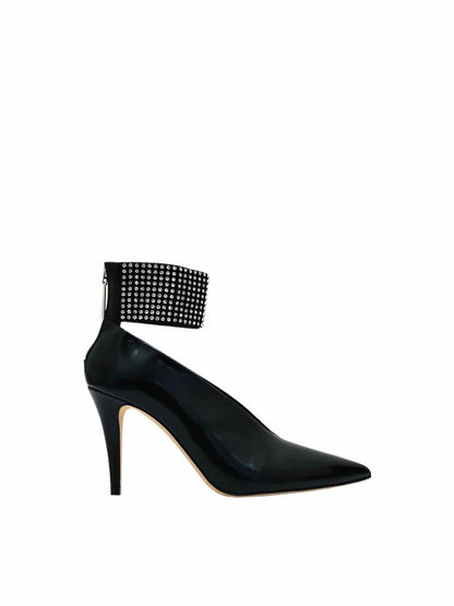 CHRISTOPHER KANE Ankle Strap Black Pumps 38