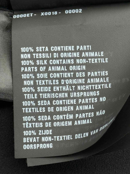 PRADA Black w/ White Trimmings Size US 8 Shirt