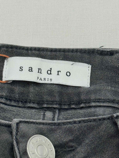 SANDRO Black Size 27 Jeans