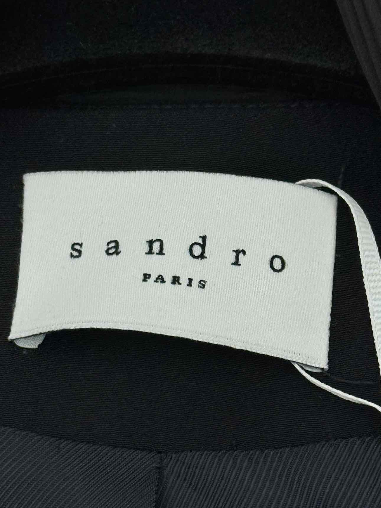 SANDRO Black Size US 6 Blazer