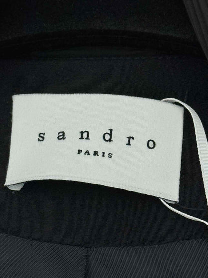 SANDRO Black Size US 6 Blazer
