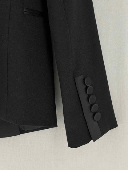 SAINT LAURENT Black Size US 2 Jacket