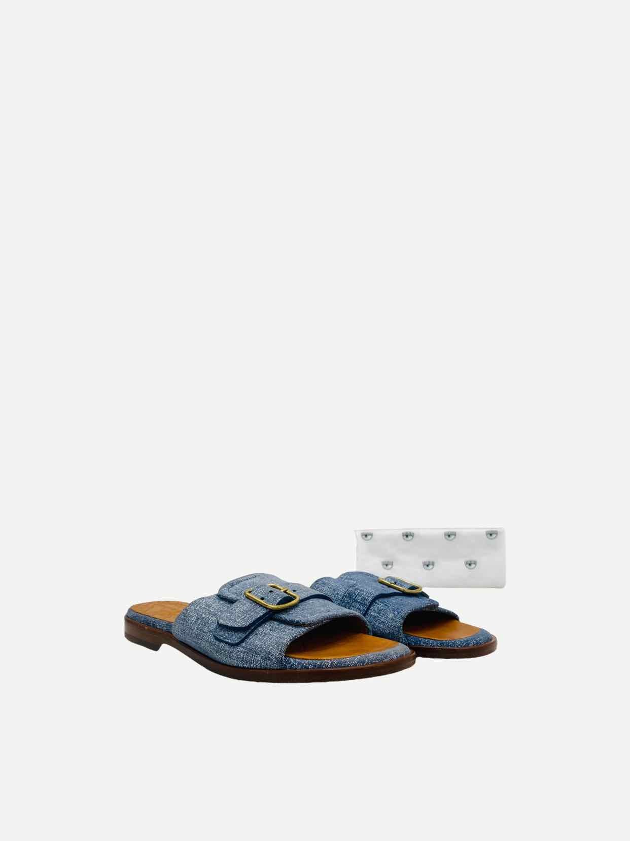 CHIE MIHARA Blue Sandals