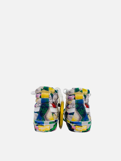 KENZO Sk8-Hi Multicolor Floral Print Sneakers