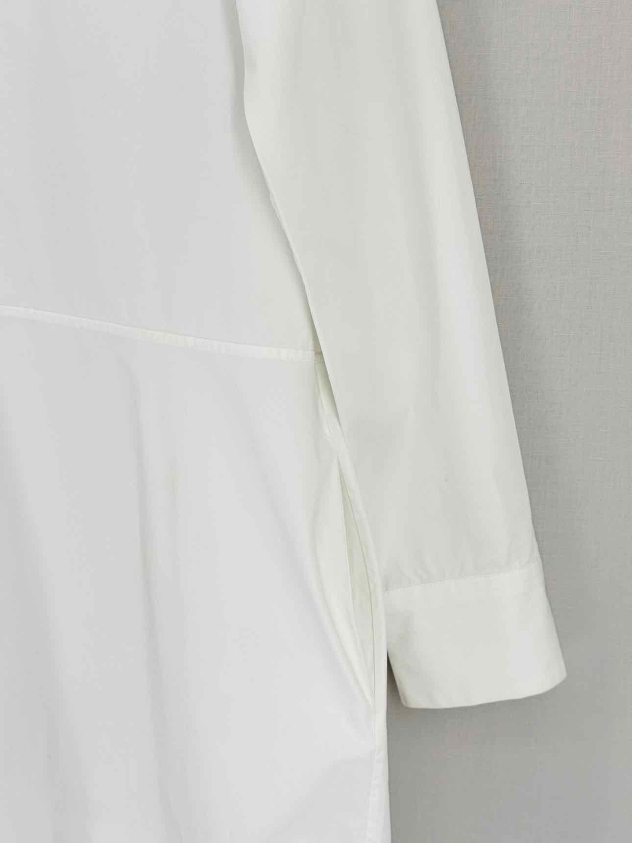 JIL SANDER White Size US 2 Midi Dress