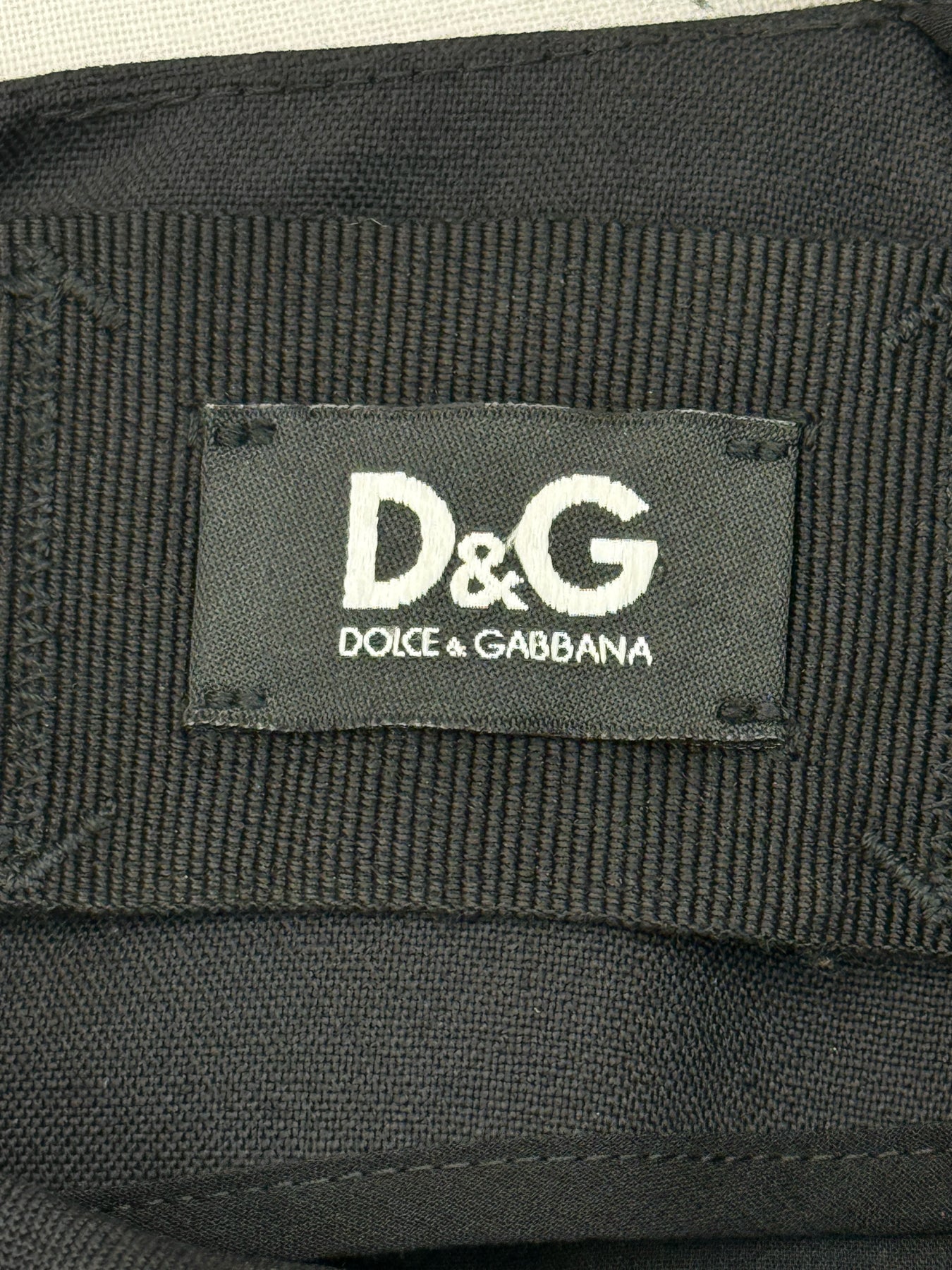 D & G Black Size US 6 Skirt