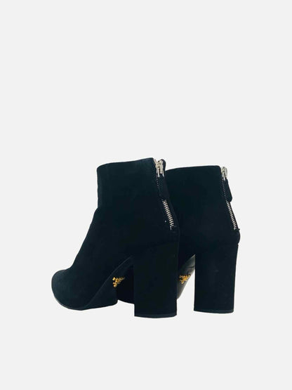 PRADA Black Ankle Boots 36