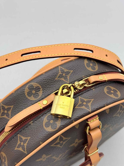LOUIS VUITTON PETITE BOITE CHAPEAU Brown Crossbody