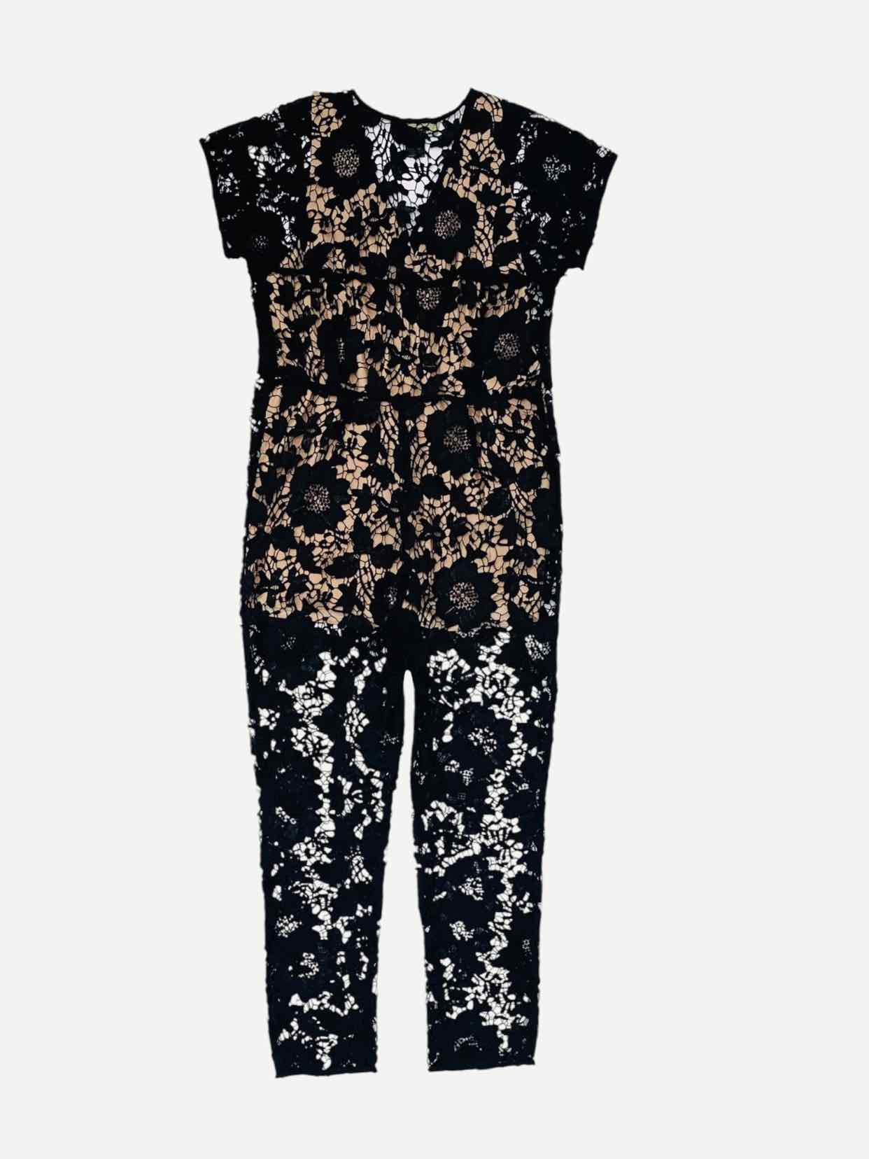 RACHEL COMEY Black Size US 6 Jumpsuit