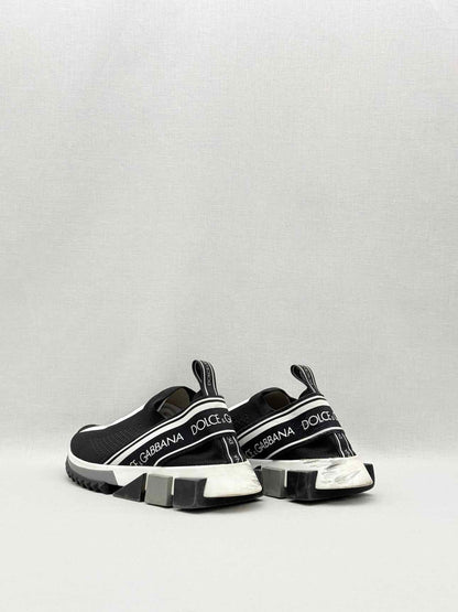 DOLCE & GABBANA Black & White Size EU 38.5 Sneakers