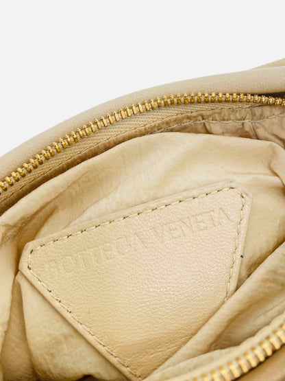 BOTTEGA VENETA Double Knot Beige Hobo bag