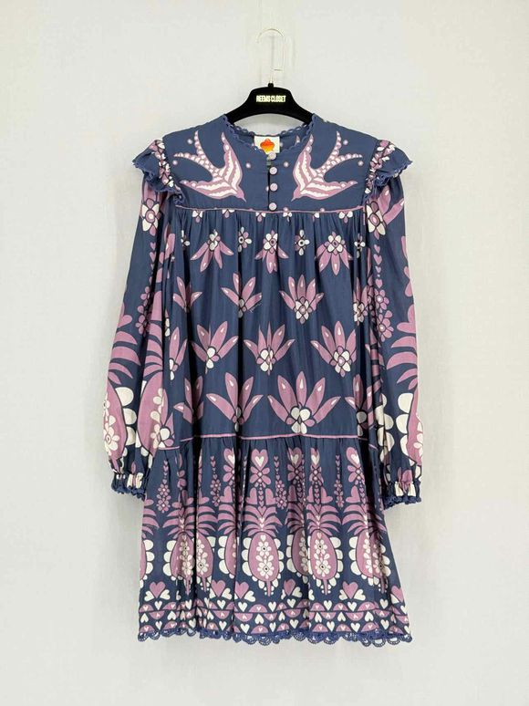 FARM RIO Anika Martina Floral Size Medium Short Dress