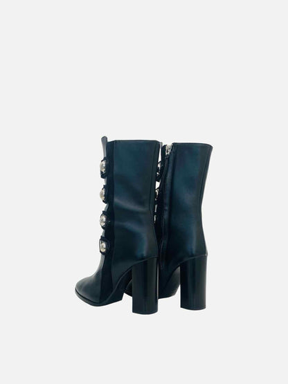 ISABEL MARANT Arnie Black Mid Calf Boots 36