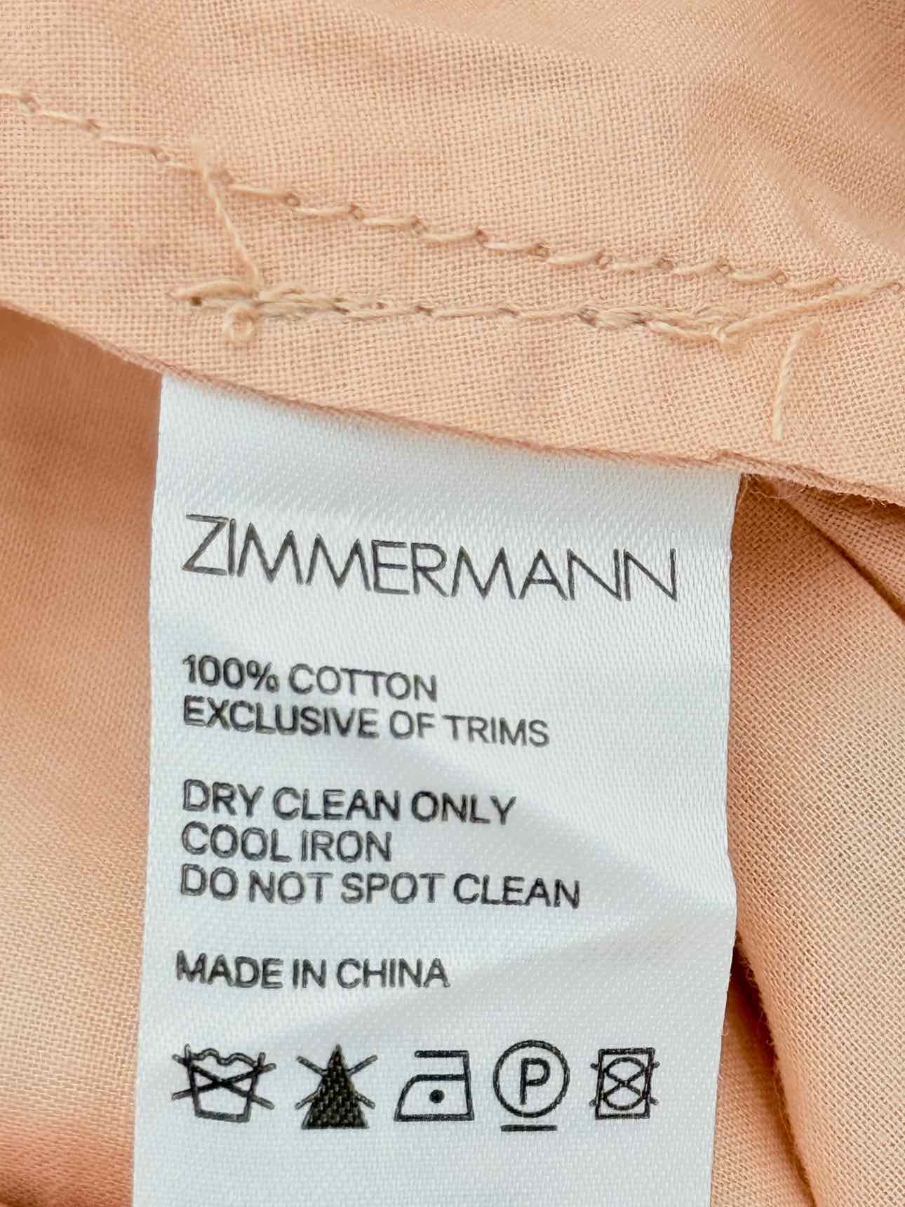 ZIMMERMANN Off-white Wave Size XSmall Outfit Set