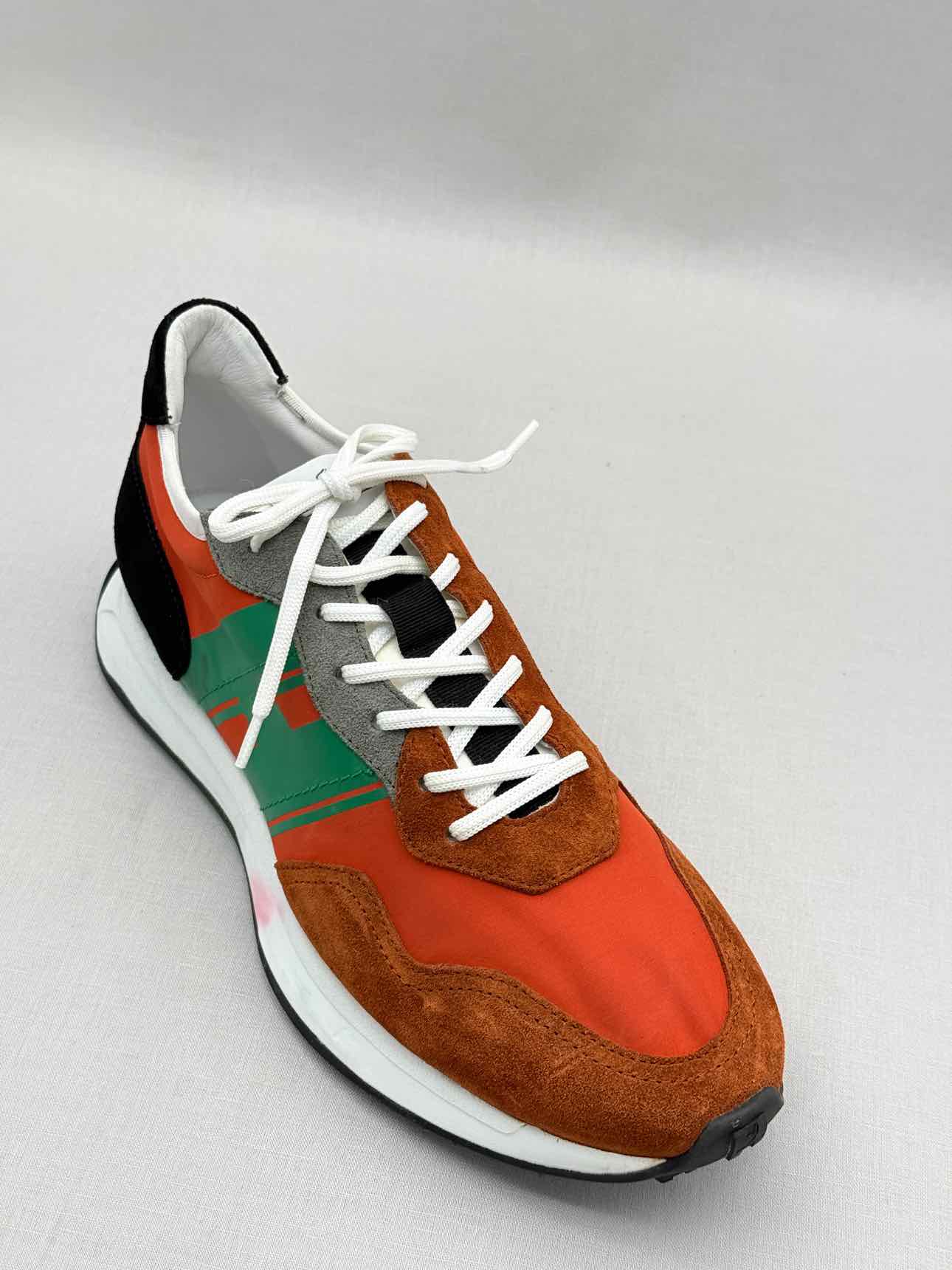 HOGAN H601 Orange & Green Size EU 40.5 Sneakers