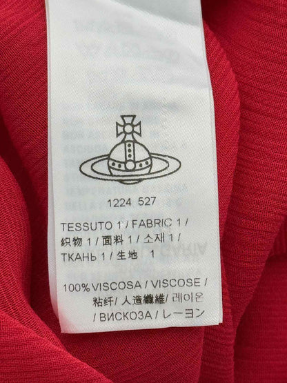 VIVIENNE WESTWOOD Red Size Large Knee Length Dress