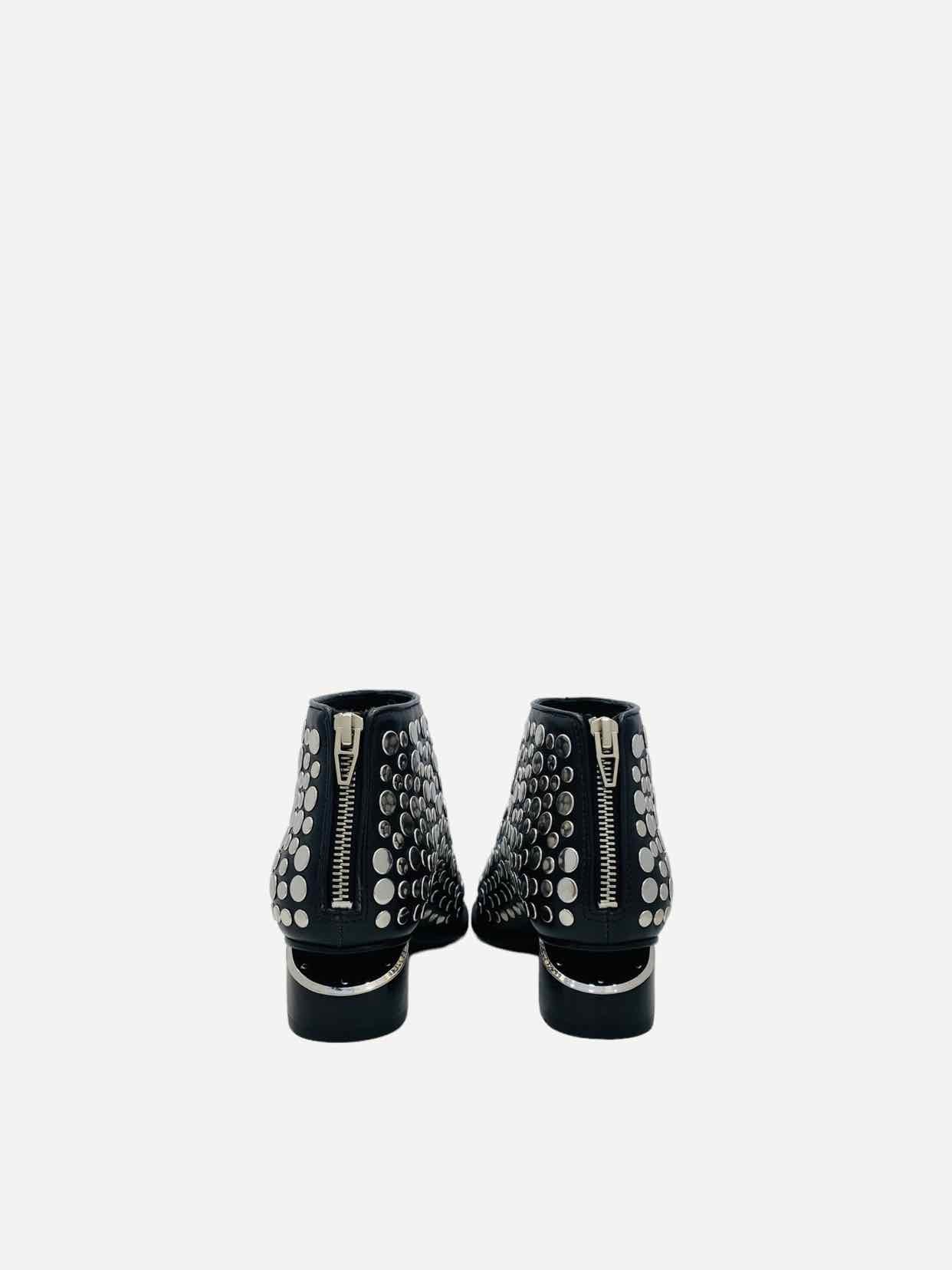ALEXANDER WANG Kori Black Ankle Boots 36 Reems Closet