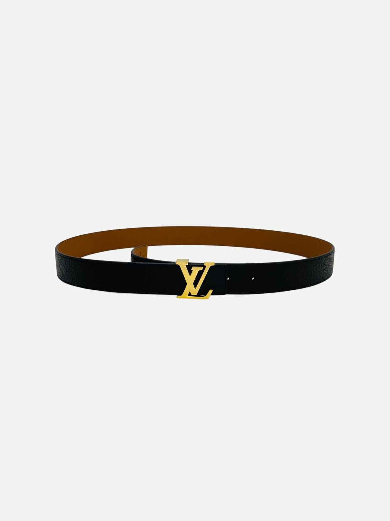 LOUIS VUITTON LV Initiales Black Belt