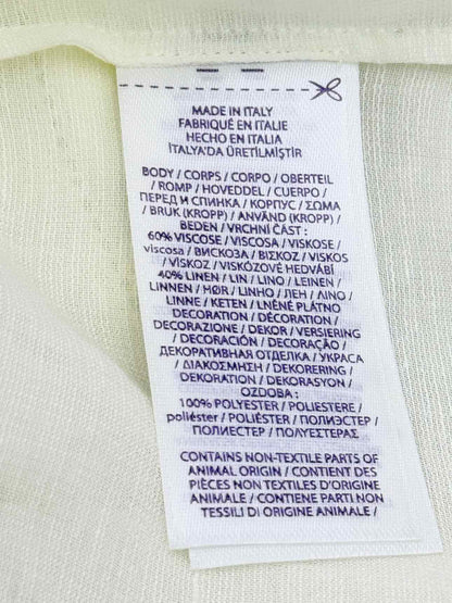 RALPH LAUREN Purple Label Off-white Size US 6 Shirt