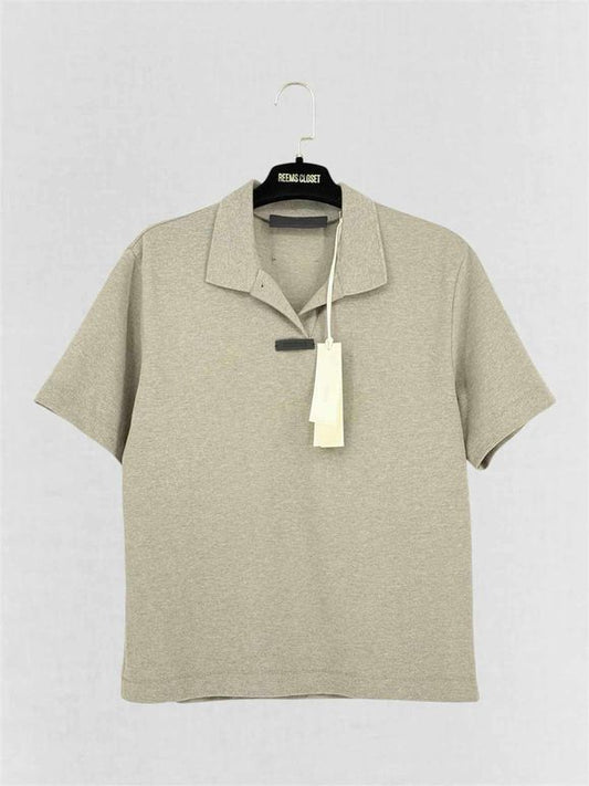 FEAR OF GOD ESSENTIALS Grey Size Medium Polo Shirt