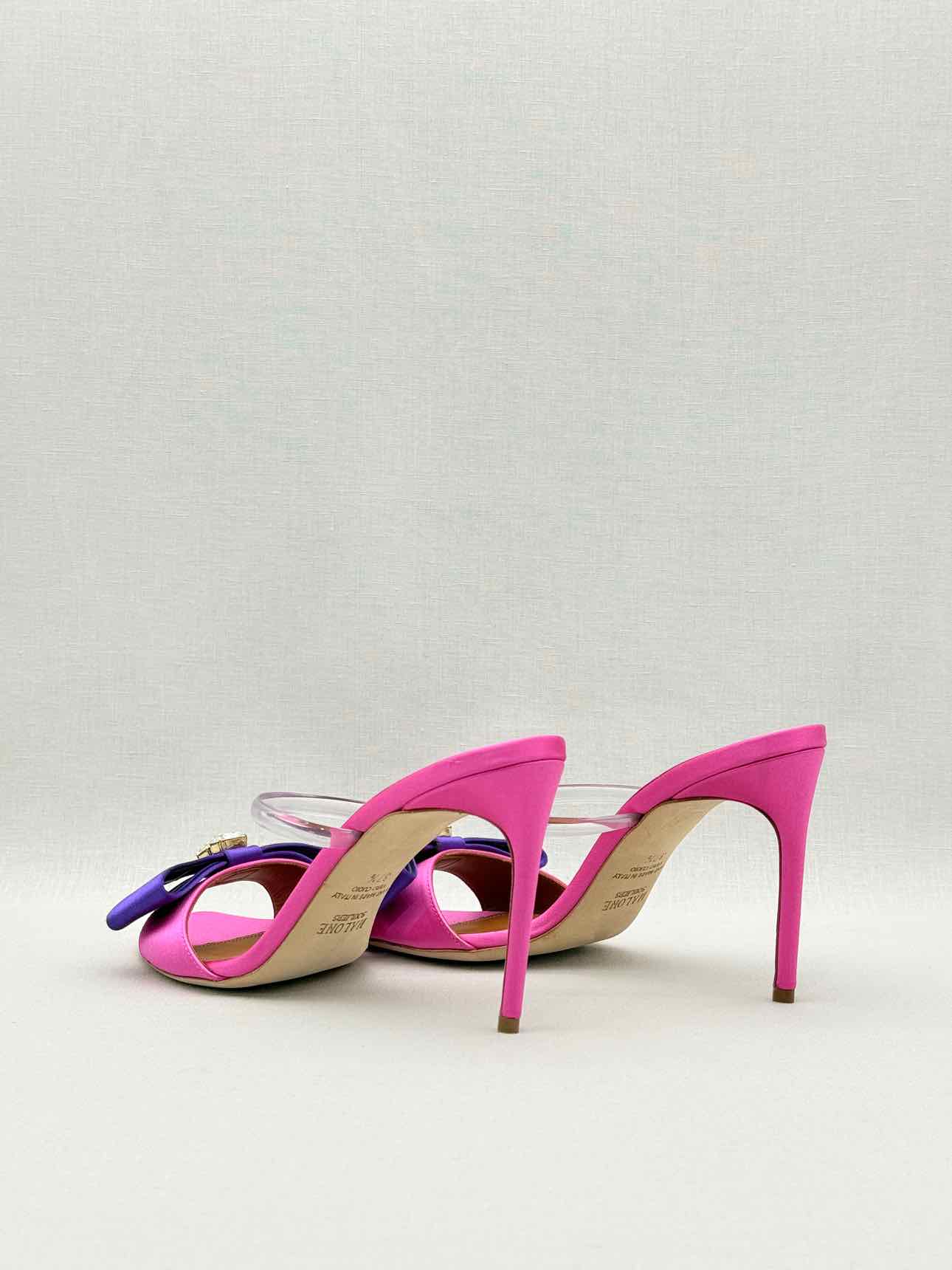 MALONE SOULIERS EA7 Purple & Pink Size EU 37.5 Mules