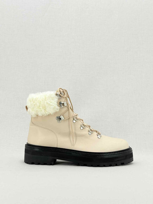 BLACK SUEDE STUDIO Dakota Beige Size EU 40 Boots