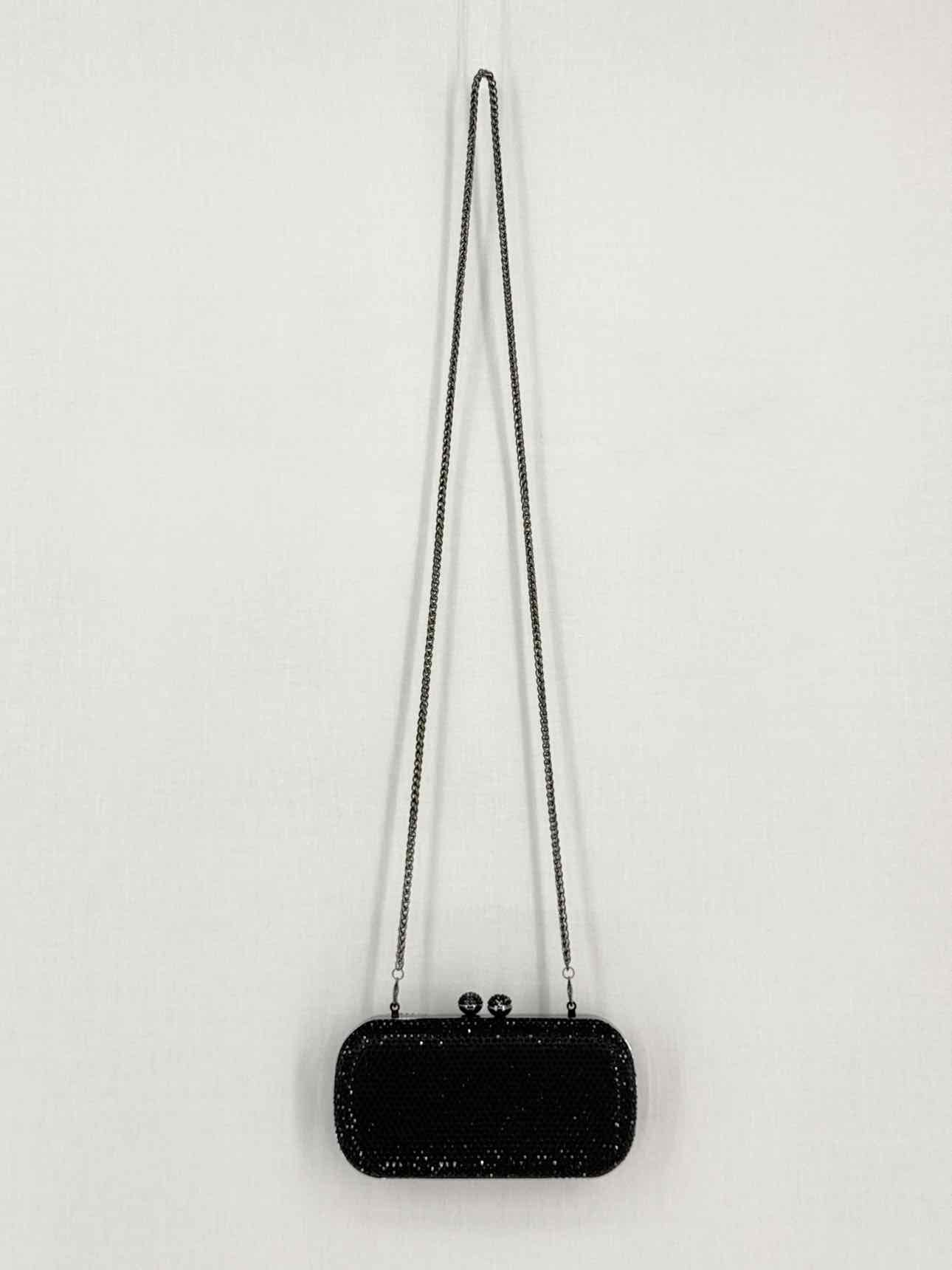 MARINA RINALDI Saetta Black Clutch